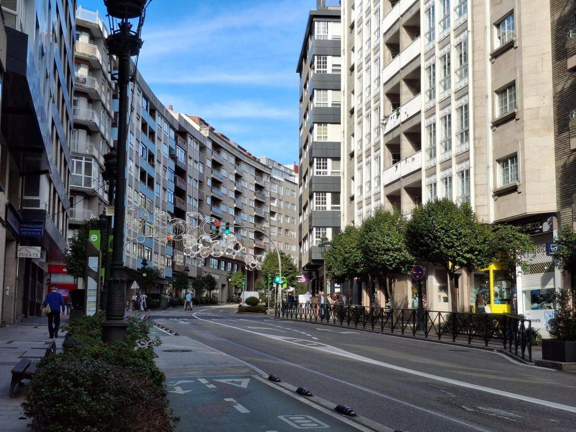 Apartamento Zona Camelias Vigo Exterior foto